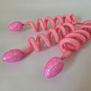 Spiral Easter Egg Picks / Easter Sprays / Spring Decor / Set of 3 Handmade Picks